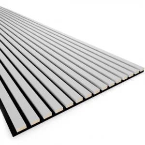 White acoustic panel