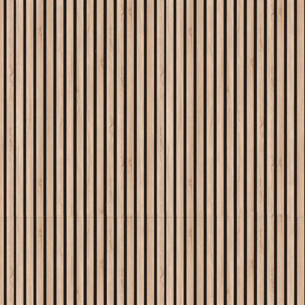 Wall with a sonoma oak acoustic panel Wall with a sonoma oak acoustic panel