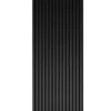 Black acoustic panel vertical
