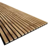Pecan Acoustic panel transparent background