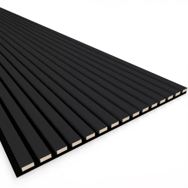 Black acoustic panel