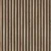Wall with a vintage oak acoustic panel