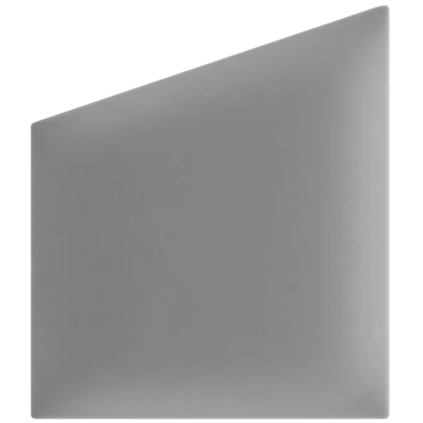 Upholstered panel Gray color Trapezoid single product
