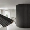 Black acoustic panel curve Black acoustic panel curve